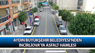 Aydın Belediyesi’nden İncirliova’ya asfalt hamlesi