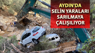 Aydın'da selin yaraları sarılmaya çalışılıyor