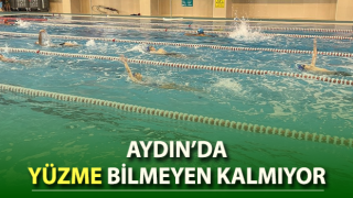 Aydın’da yüzme bilmeyen kalmıyor