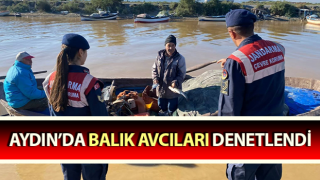 Balık avcıları denetlendi