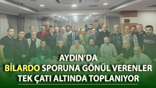 Bilardo sporuna gönül verenler tek çatı altında toplanacak