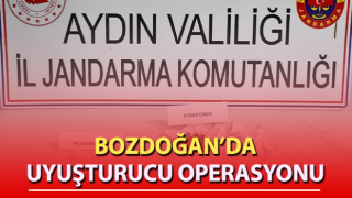 Bozdoğan’da uyuşturucu operasyonu