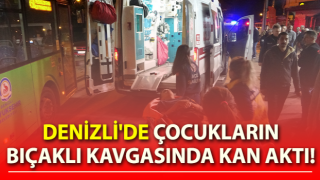 Çocukların bıçaklı kavgasında kan aktı: 1 yaralı