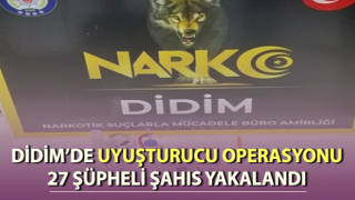 Didim’de uyuşturucu operasyonu