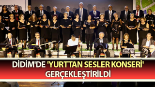 Didim'de 'yurttan sesler konseri' gerçekleştirildi