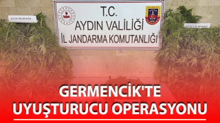 Germencik'te uyuşturucu operasyonu