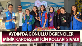 Gönüllü öğrenciler, minik kardeşleri için kolları sıvadı