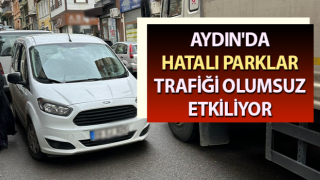 Hatalı parklar, trafiği olumsuz etkiliyor