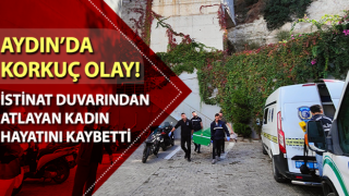 İstinat duvarından atlayan kadın hayatını kaybetti