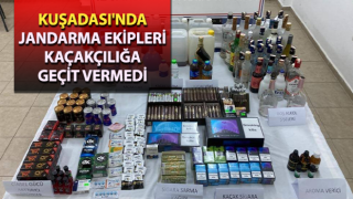 Jandarma ekipleri kaçakçılığa geçit vermedi