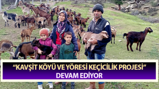 “Kavşit Köyü ve Yöresi Keçicilik Projesi” sürüyor