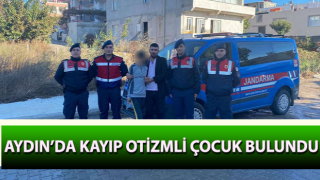 Kayıp otizmli çocuğu jandarma buldu