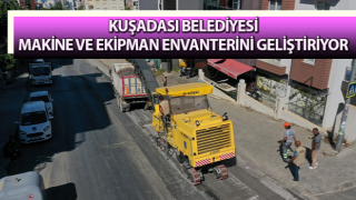 Kuşadası Belediyesi makine ve ekipman envanterini geliştiriyor