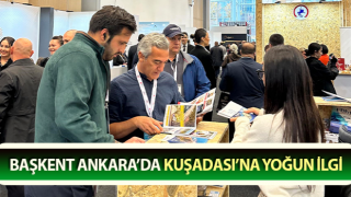 Kuşadası stantlarına yoğun ilgi