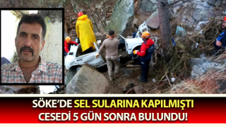 Sel bölgesindeki arama çalışmalarında ceset bulundu