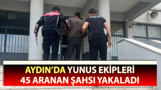 Yunus ekipleri 45 aranan şahsı yakaladı