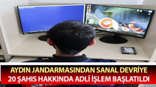 Aydın jandarmasından sanal devriye