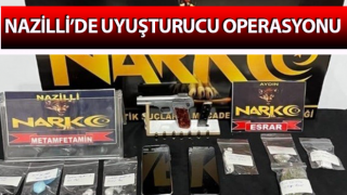 Aydın’da uyuşturucu operasyonu