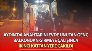 Balkondan evine girmeye çalıştı: Ağır yaralandı!