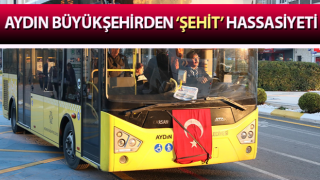 Büyükşehirden ‘şehit’ hassasiyeti