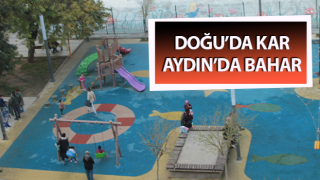 Doğu’da kar, Aydın’da bahar