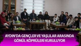 Gençler ve yaşlılar arasında gönül köprüleri kuruluyor