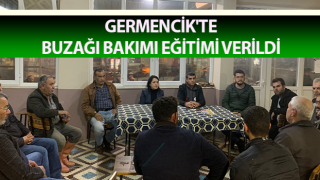 Germencik'te buzağı bakımı eğitimi verildi