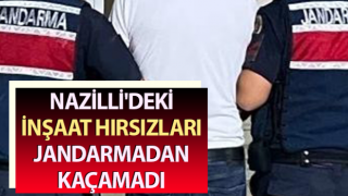 İnşaat hırsızları kıskıvrak yakalandı