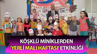 Köşk’te 'Yerli Malı Haftası' etkinliği