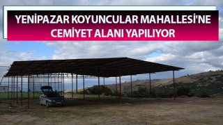 Koyuncular Mahallesi'ne, cemiyet alanı yapılıyor