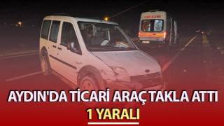 Kuyucak’ta trafik kazası: 1 yaralı