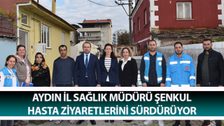 Müdür Şenkul hasta ziyaretlerini sürdürüyor