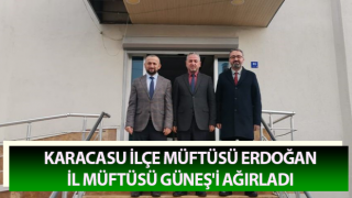 Müftü Erdoğan, İl Müftüsü Güneş'i ağırladı