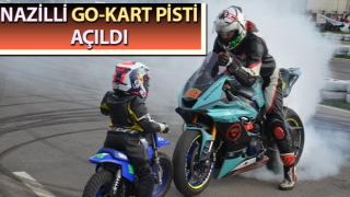 Nazilli go-kart pisti açıldı