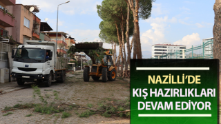 Nazilli’de kış hazırlıkları devam ediyor