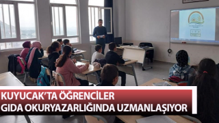 Öğrenciler gıda okuryazarlığında uzmanlaşıyor