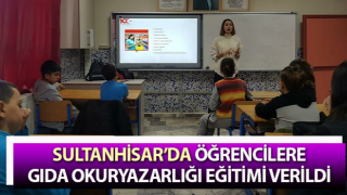 Öğrencilere gıda okuryazarlığı eğitimi verildi