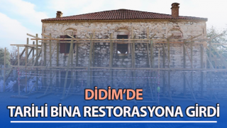 Tarihi bina restorasyona girdi