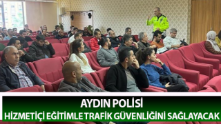 Trafik polislerden, meslektaşlarına trafik eğitimi