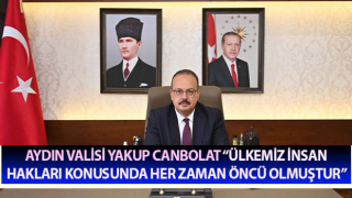 Vali Canbolat: “Ülkemiz insan hakları konusunda her zaman öncü olmuştur”