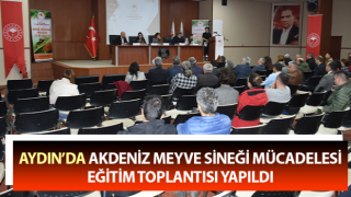 Akdeniz Meyve Sineği Mücadelesi Eğitim Toplantısı yapıldı