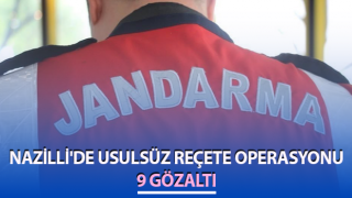 Aydın’da usulsüz reçete operasyonu