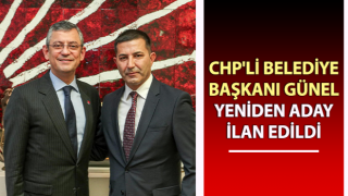 Başkan Günel, yeniden aday ilan edildi