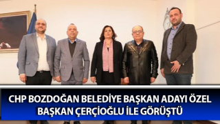 Belediye Başkan Adayı Özel, Başkan Çerçioğlu ile görüştü