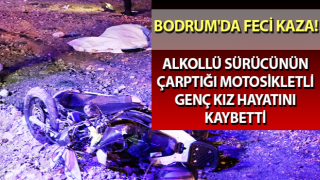 Bodrum'da feci kaza