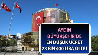 Büyükşehir’de en düşük ücret 23 bin 400 lira oldu