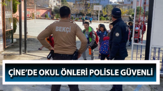 Çine’de okul önleri polisle güvenli