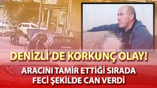 Damadının gözü önünde can verdi