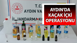 Efeler’de kaçak içki operasyonu