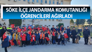 Jandarma ekipleri öğrencileri ağırladı